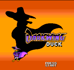 Darkwing Duck (USA) Title Screen